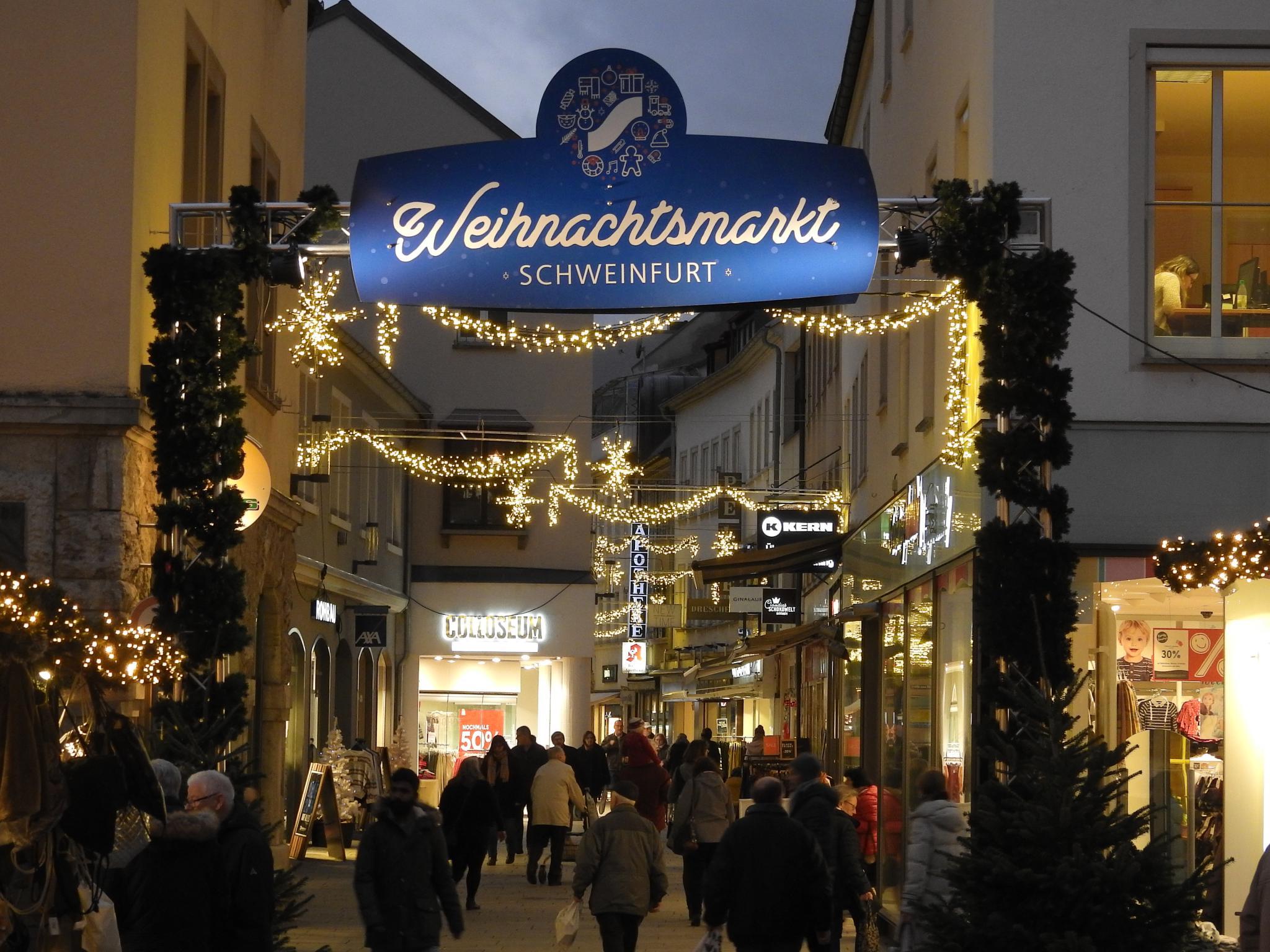Weihnachtsmarkt_SW_2019 Die weihnachtliche Keßlergasse. Foto: Dirk Flieger
