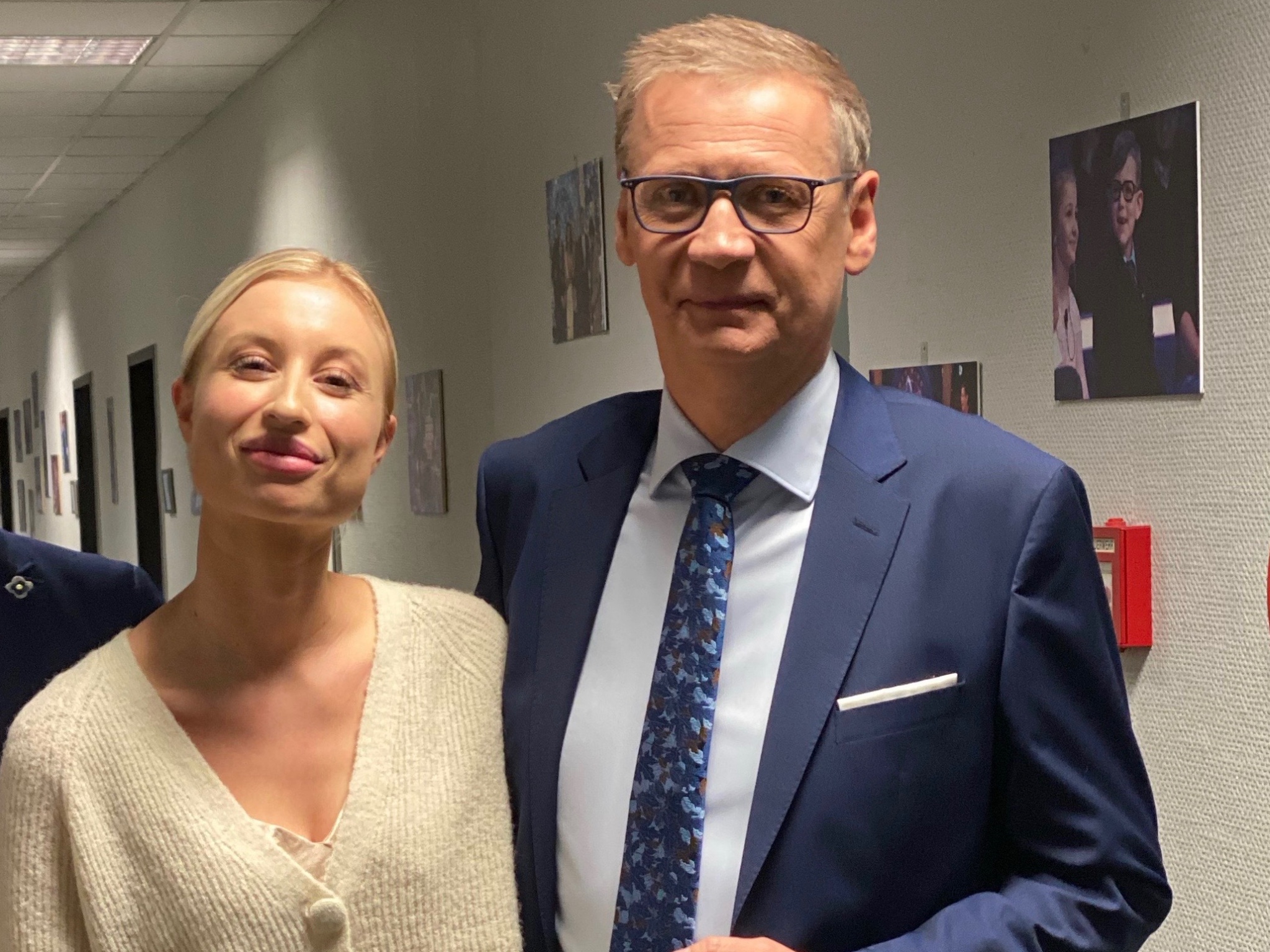 Kristin Voss_Günther Jauch Kristin als Kandidatin bei "Wer wird Millionär?" mit Günther Jauch. Foto: Kristin Voss
