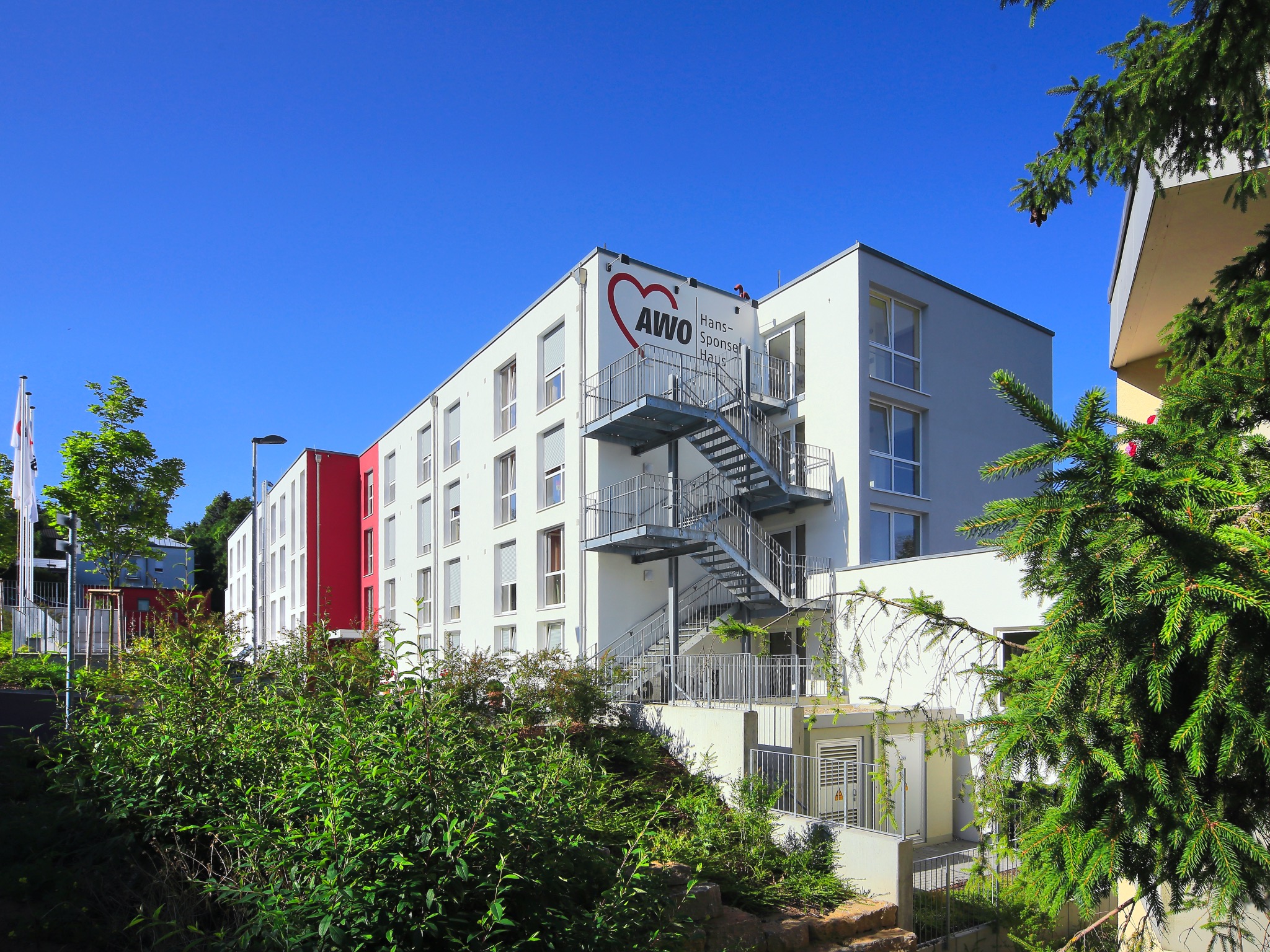 Das Hans-Sponsel-Haus in Würzburg ist eine der zwei Einrichtungen des Verbands AWO Unterfranken, welche vom Coronavirus betroffen sind. Foto: AWO Unterfranken