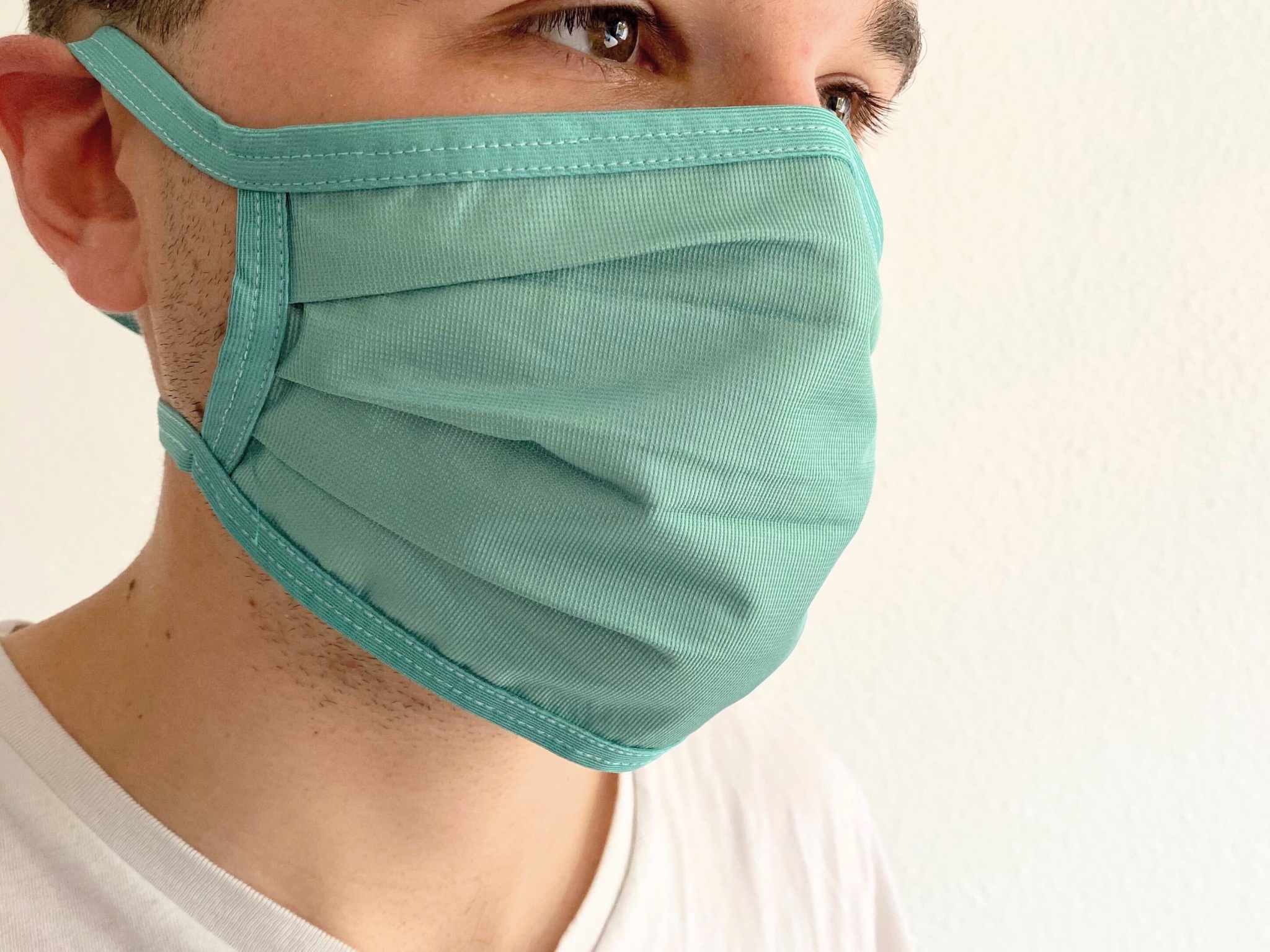 Communitymaske Symbolbild Maske. Foto: Jessica Hänse