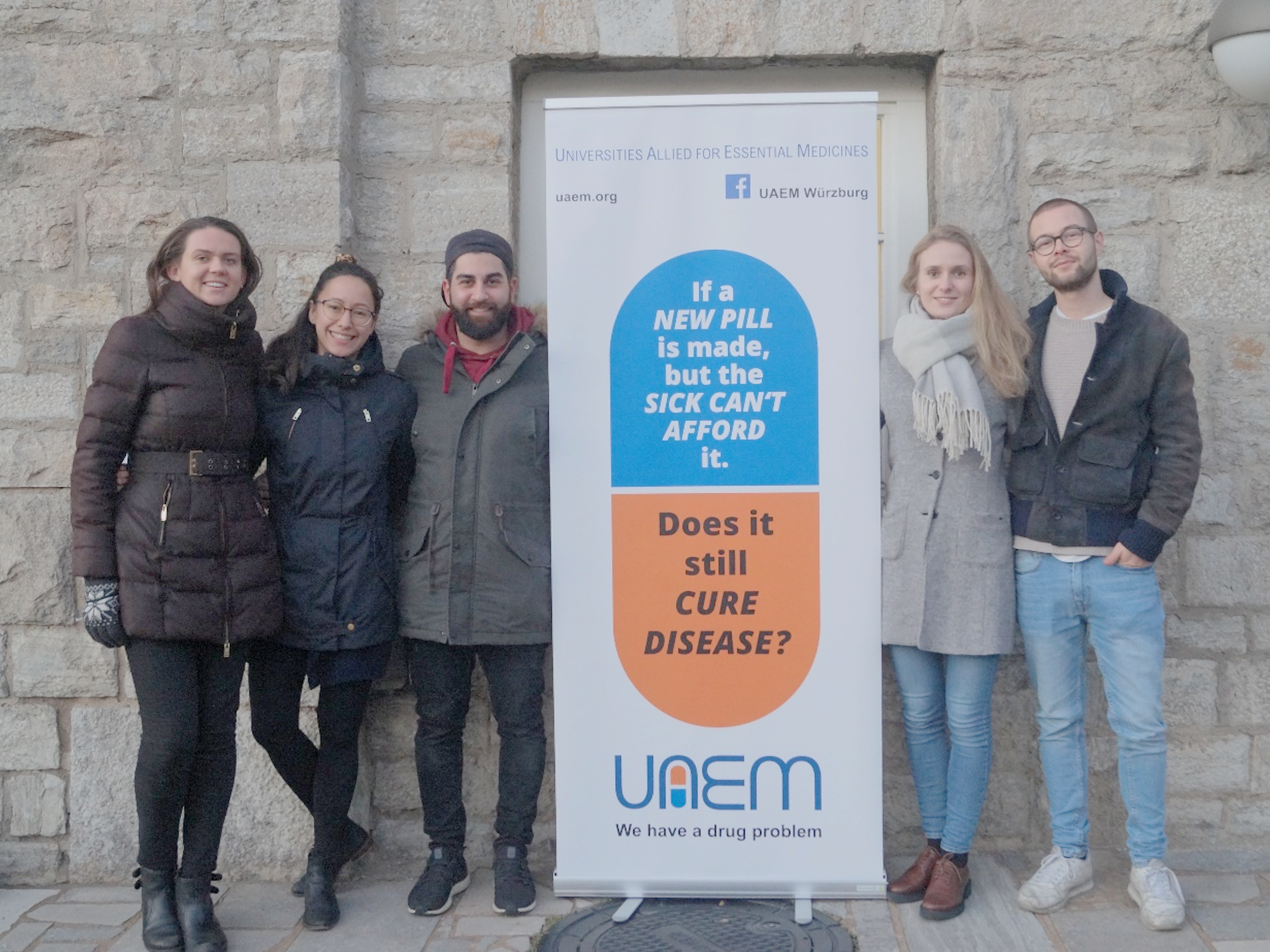 UAEM_wue_ Studierende der UAEM Würzburg, Foto: UAEM Würzburg.