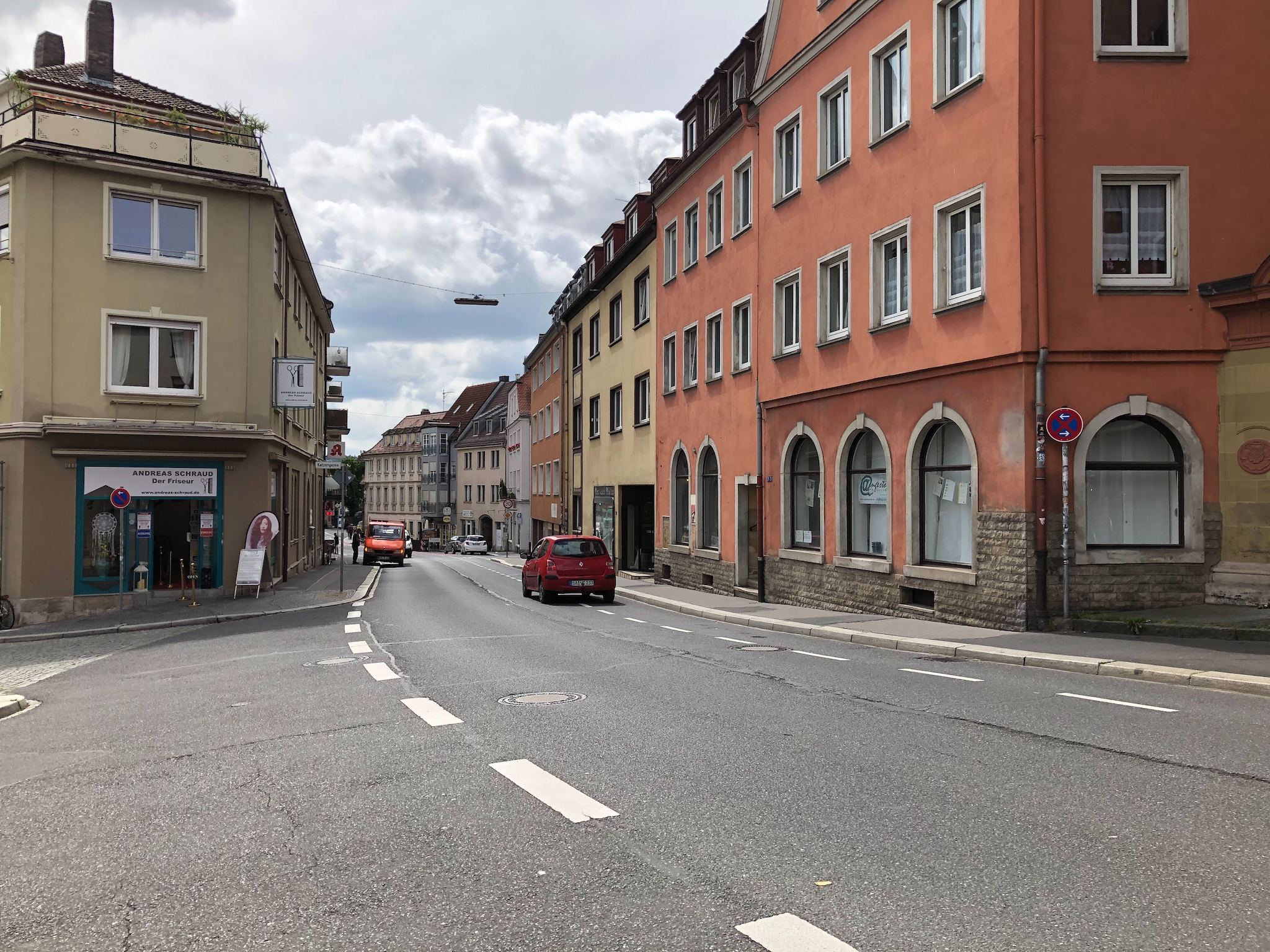 Die Zeller Straße in Würzburg. Foto: Katharina Kraus
