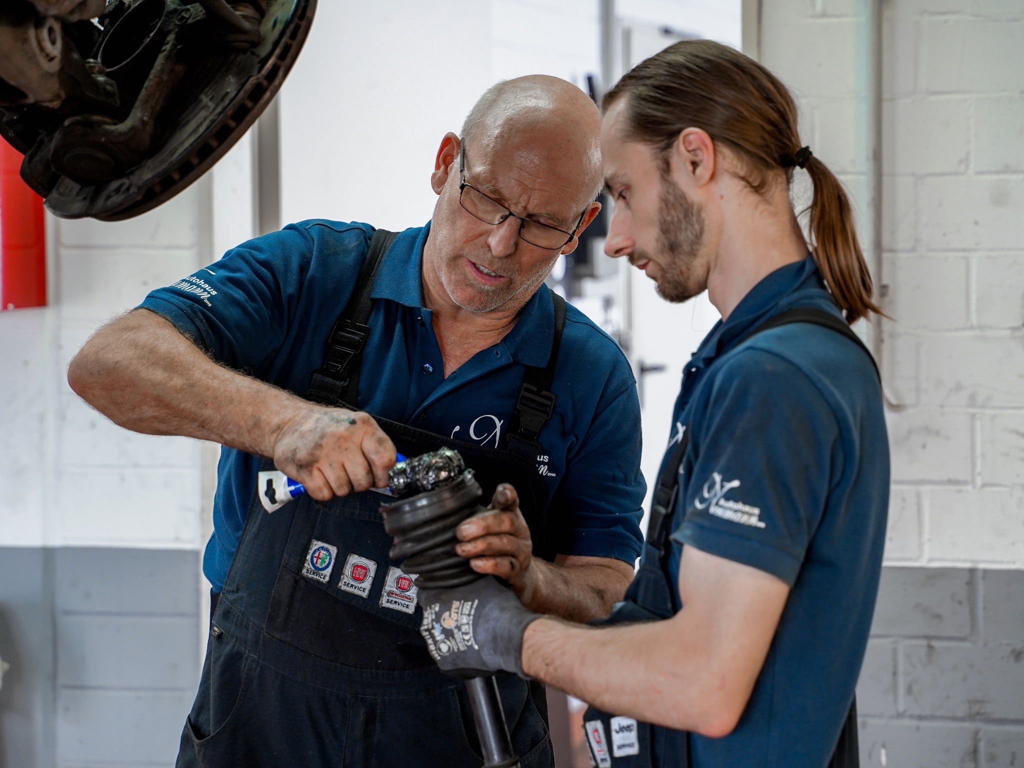 Das Autohaus Neumann bietet ein familiäres Umfeld und gutes Betriebsklima. Foto: Konstantin Winter