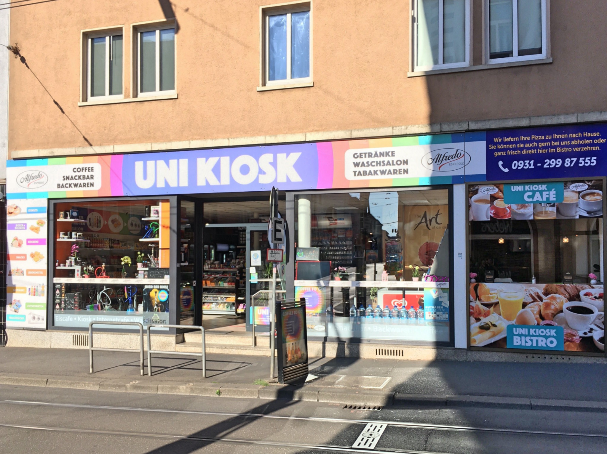 Der Uni Kiosk in Grombühl. Foto: Jacob Grimm