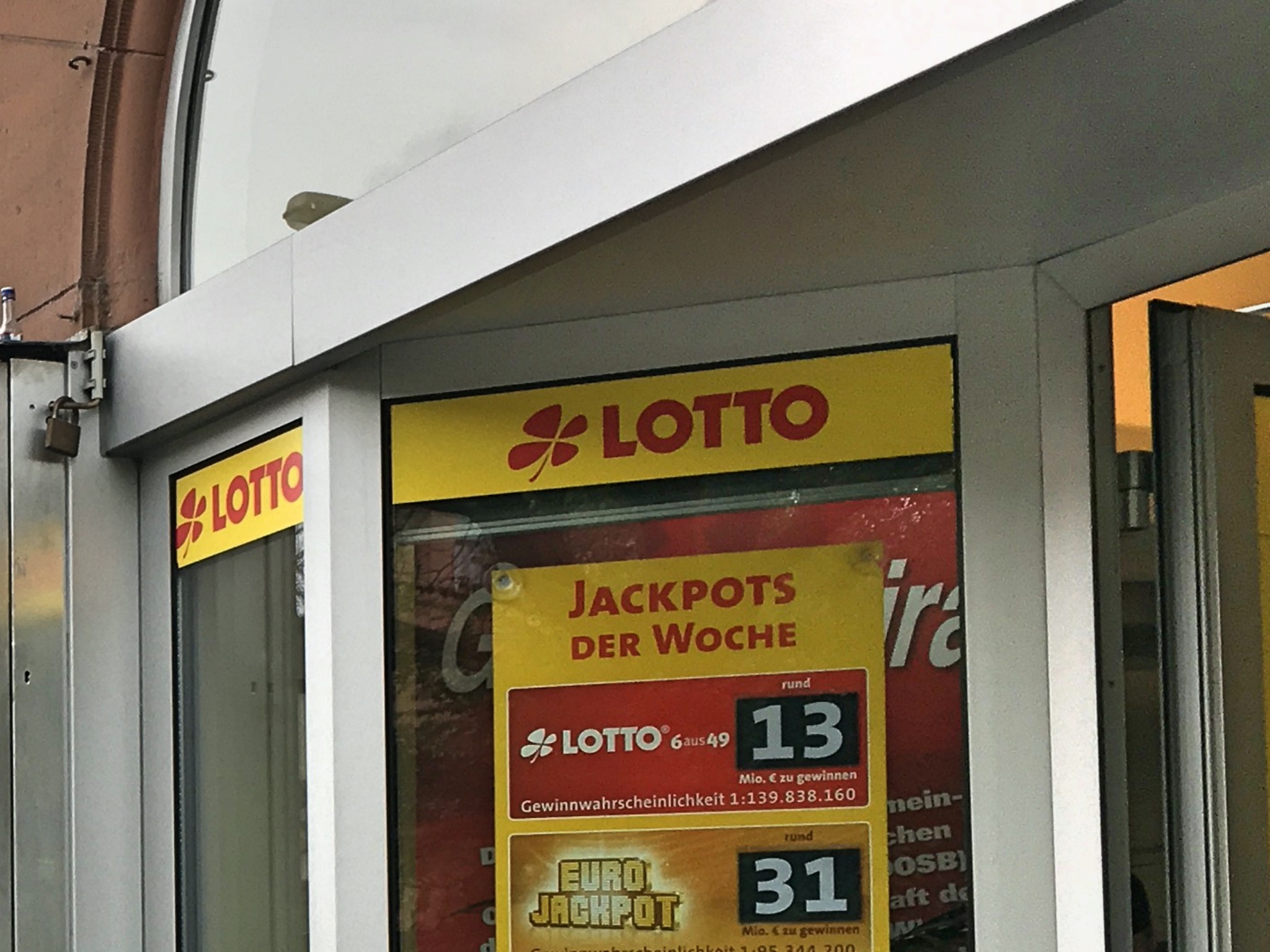 Symbolbild_Lotto Symbolbild Lottoladen. Foto: Würzburg erleben