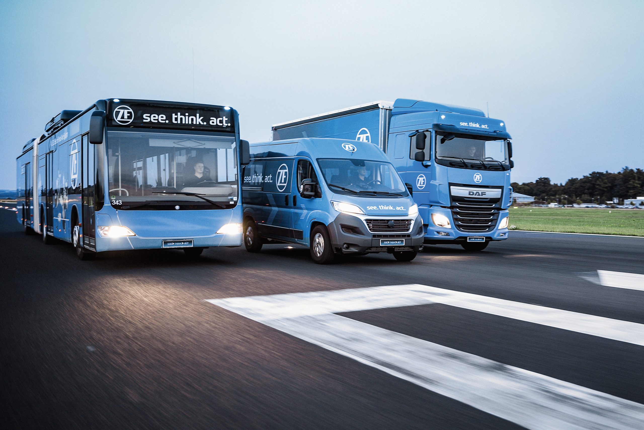 Mit Erfahrungen aus früheren Jahren bleibt ZF seinem Motto treu und bietet Heute die Lösung für Morgen. Foto: ZF