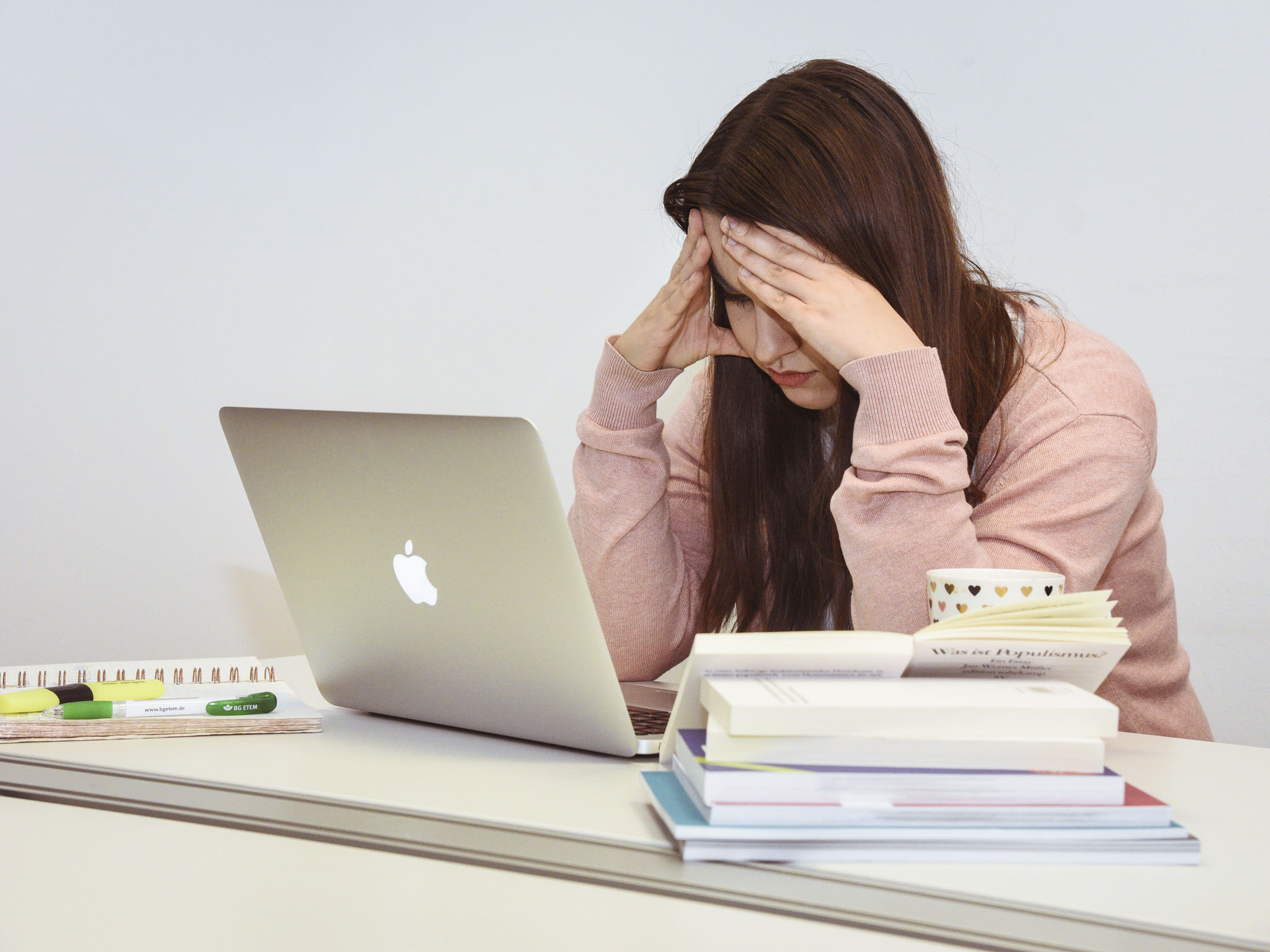 Symbolbild Stress. Foto: Dominik Ziegler