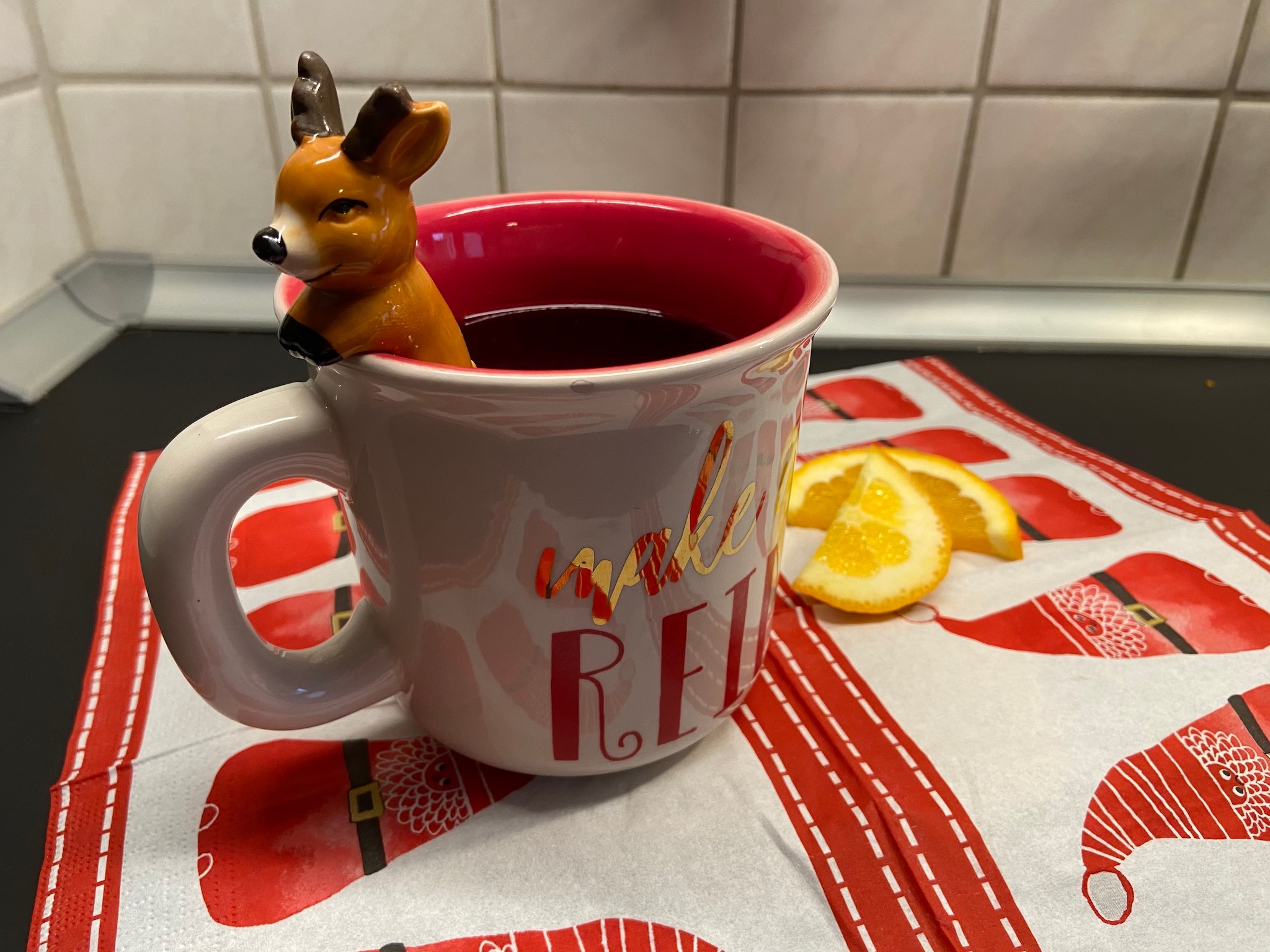 Selbstgemachter Glühwein. Foto: Lilli Müller