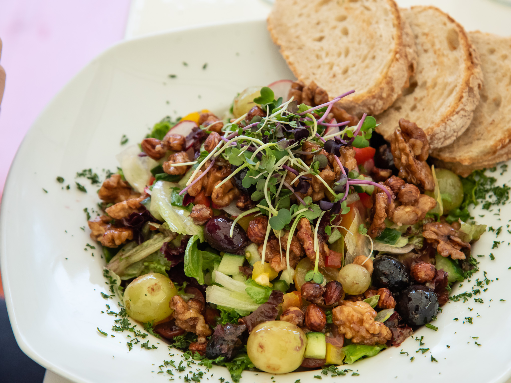 2018-08-26-WeinParade-Mittagstisch025 Immer mehr Menschen entscheiden sich für eine vegetarische Ernährungsform. Foto: Pascal Höfig