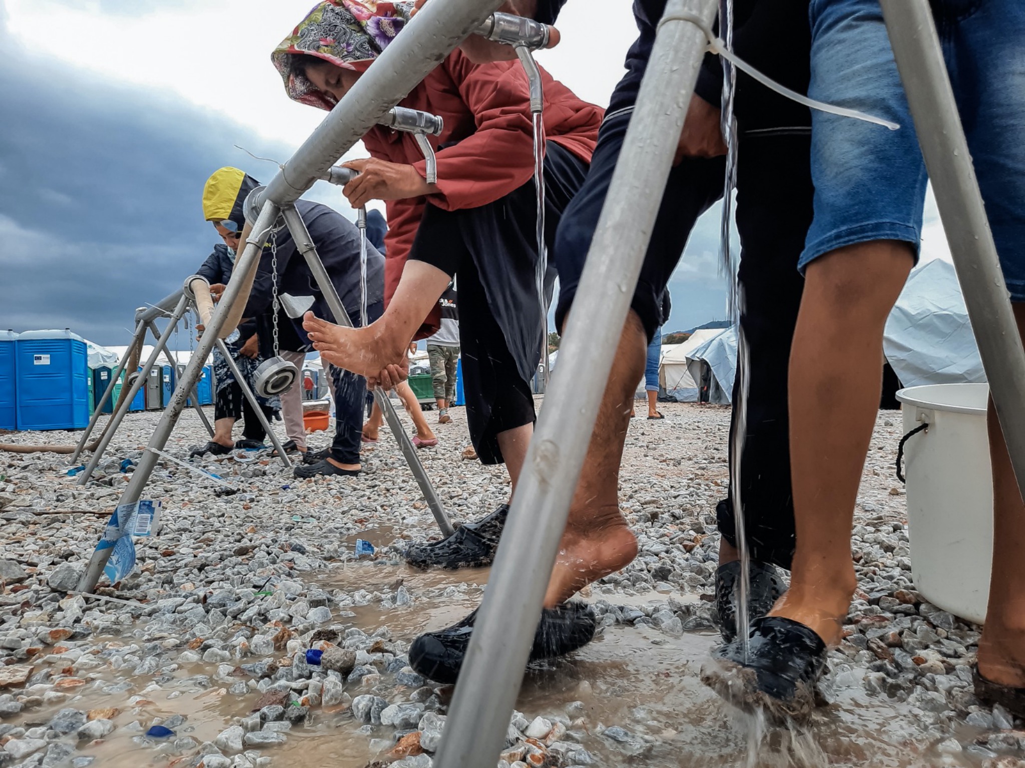 Fluechtlingslager_Moria_Thessa Kraan Das Flüchtlingslager in Moria. Foto: Thessa Kraan
