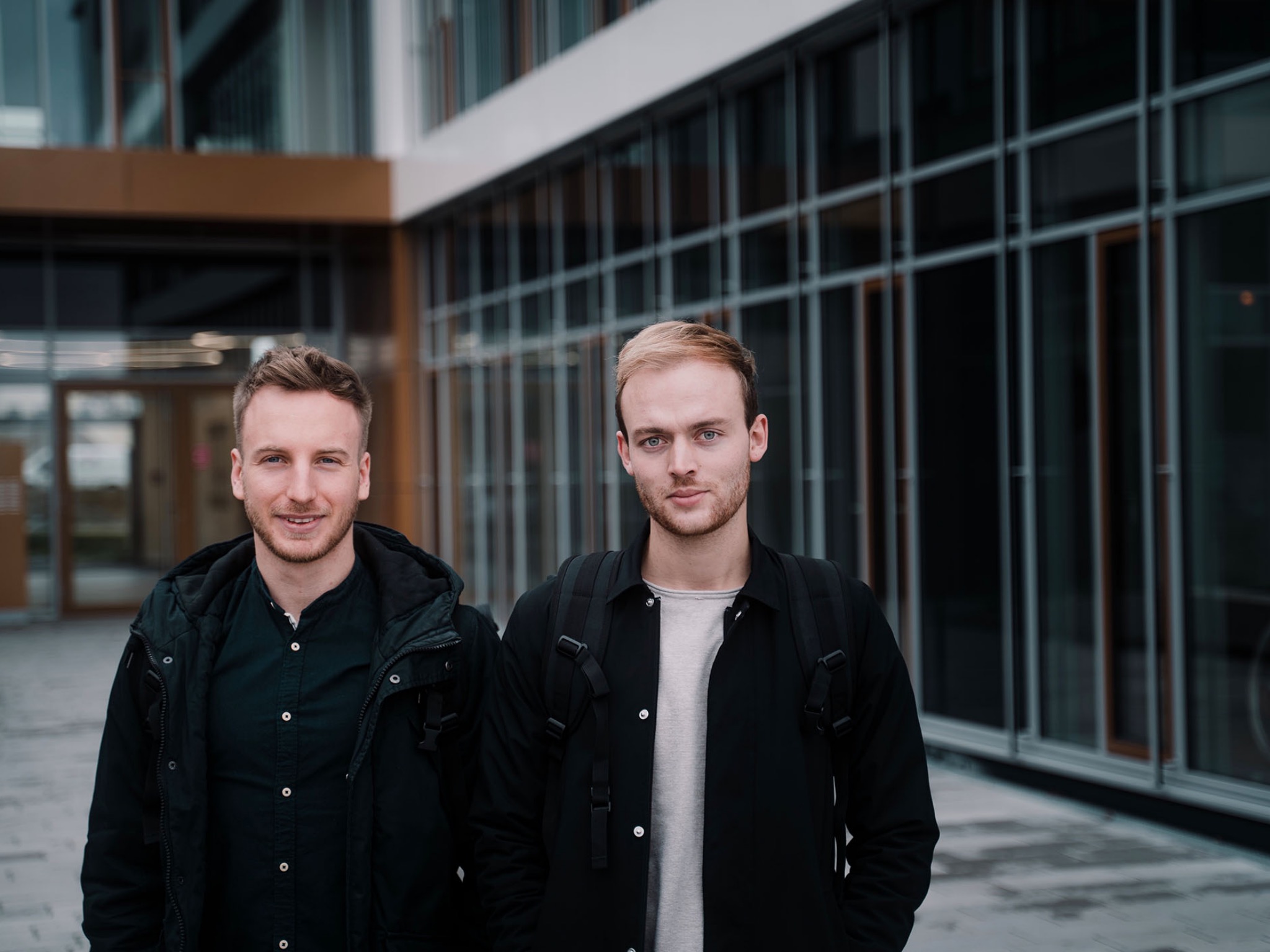 HandicApp_Gruender_FHWS Janik Ehrhardt und Tobias Moritz wurden mit dem Gründungsstipendium „EXIST“ ausgezeichnet. Foto: Freddy Nowotny