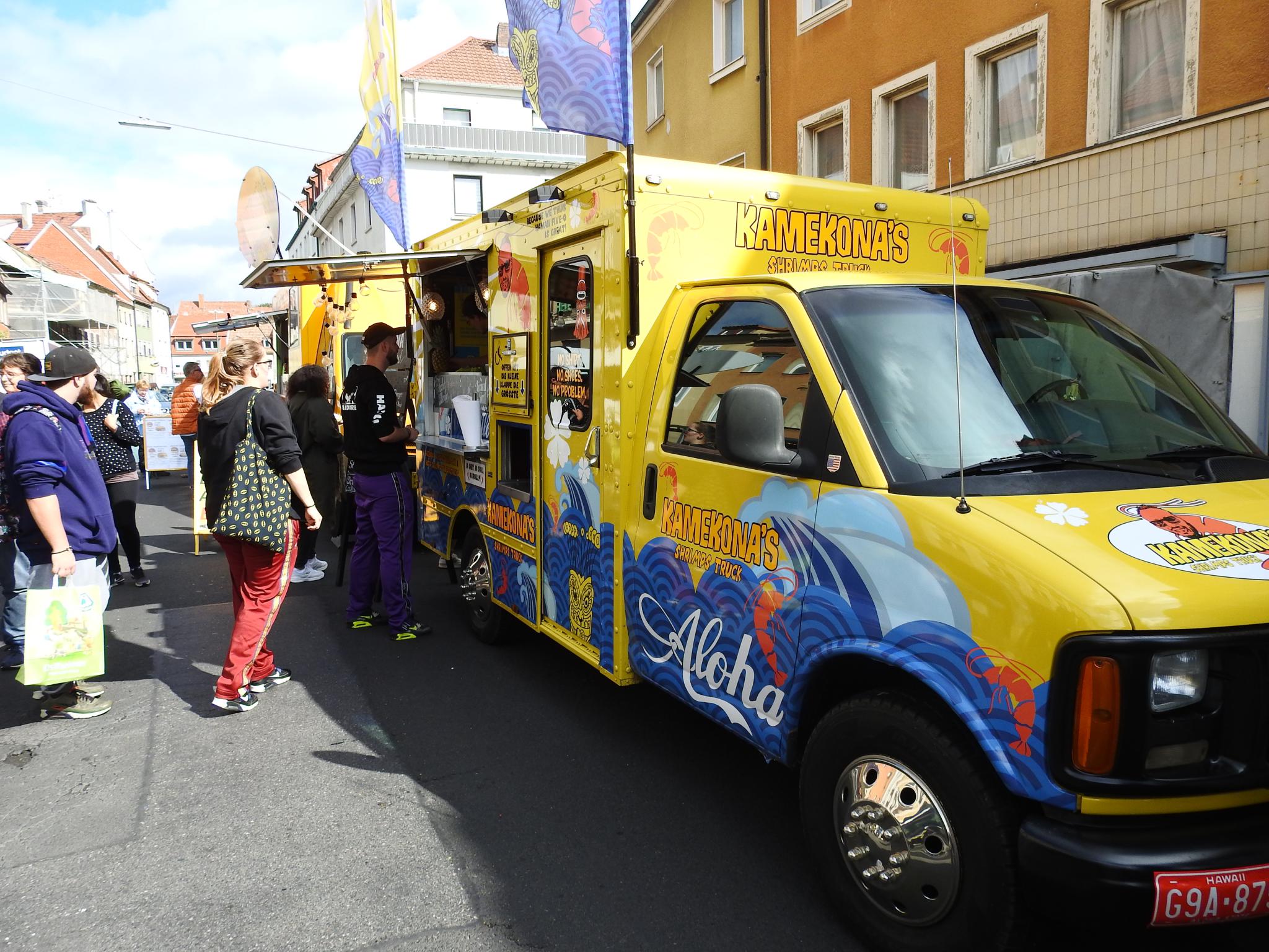 Die Street Food Meile 2019. Foto: Dirk Flieger