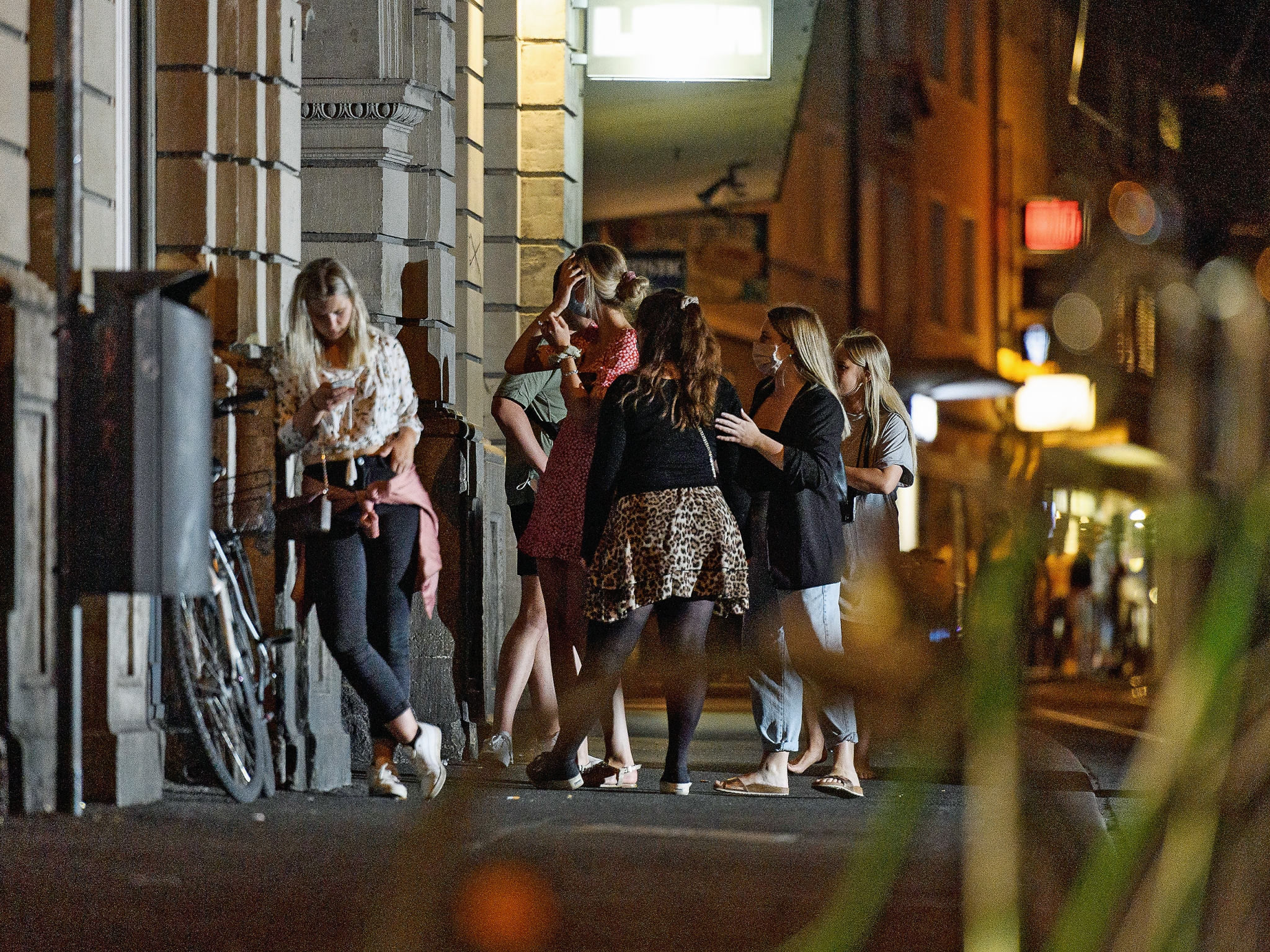 Ein Abend im Würzburger Nachtleben Wie kann die Sanderstraße friedlich für alle genutzt werden? Foto: Daniel Peter