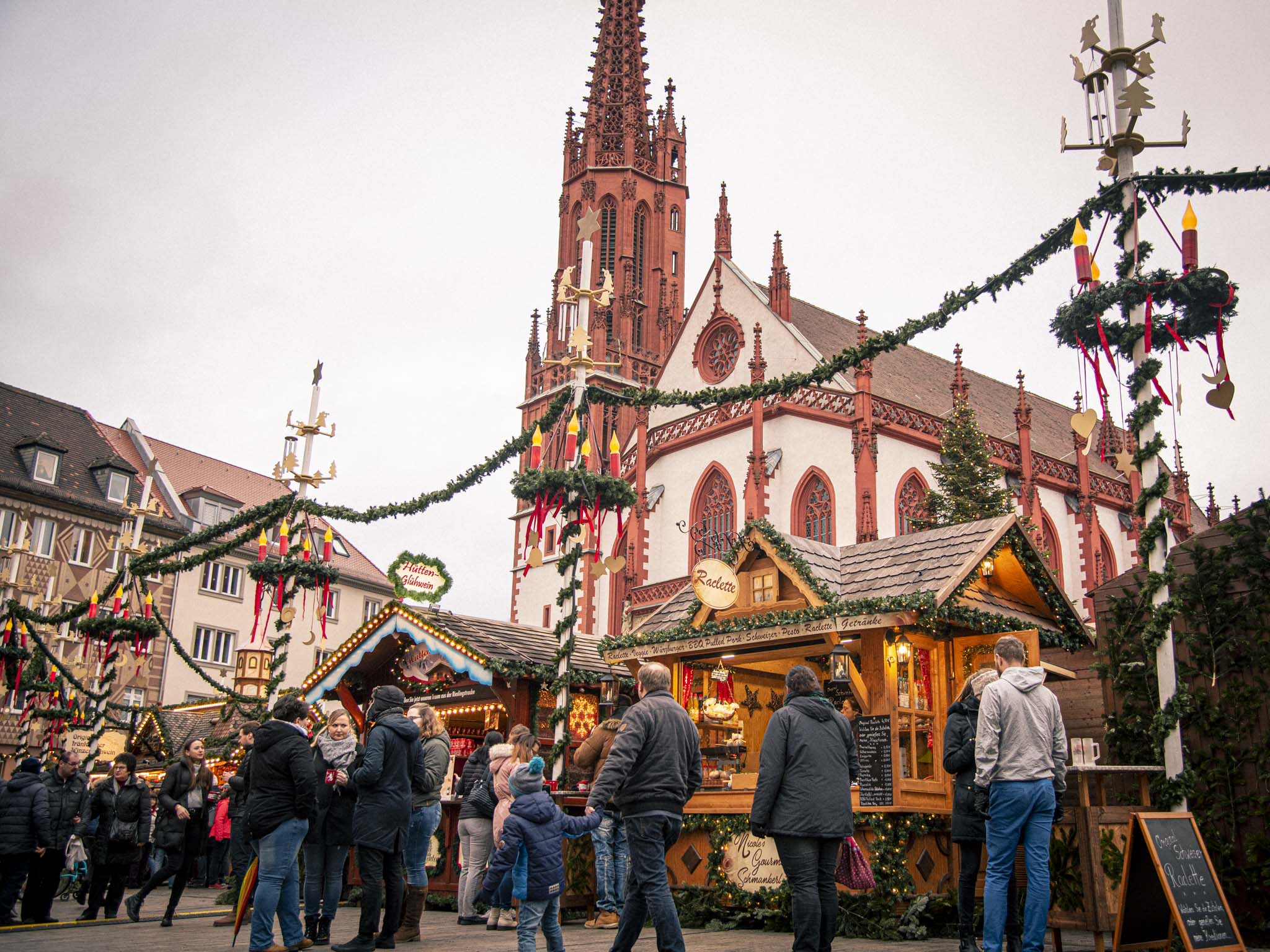 2019 12 12 WUERZBURG Weihnachtsmarkt 14_WEB2048 Der Würzburger Weihnachtsmarkt. Foto: Dominik Ziegler