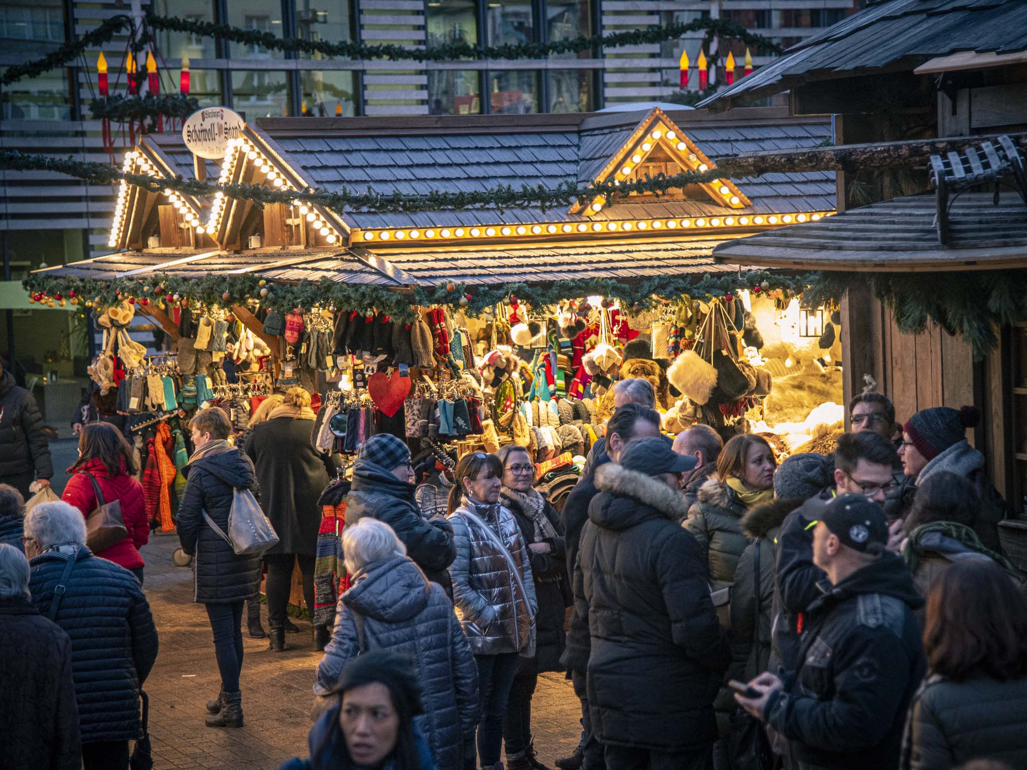 Der Würzburger Weihnachtsmarkt. Foto: Dominik Ziegler