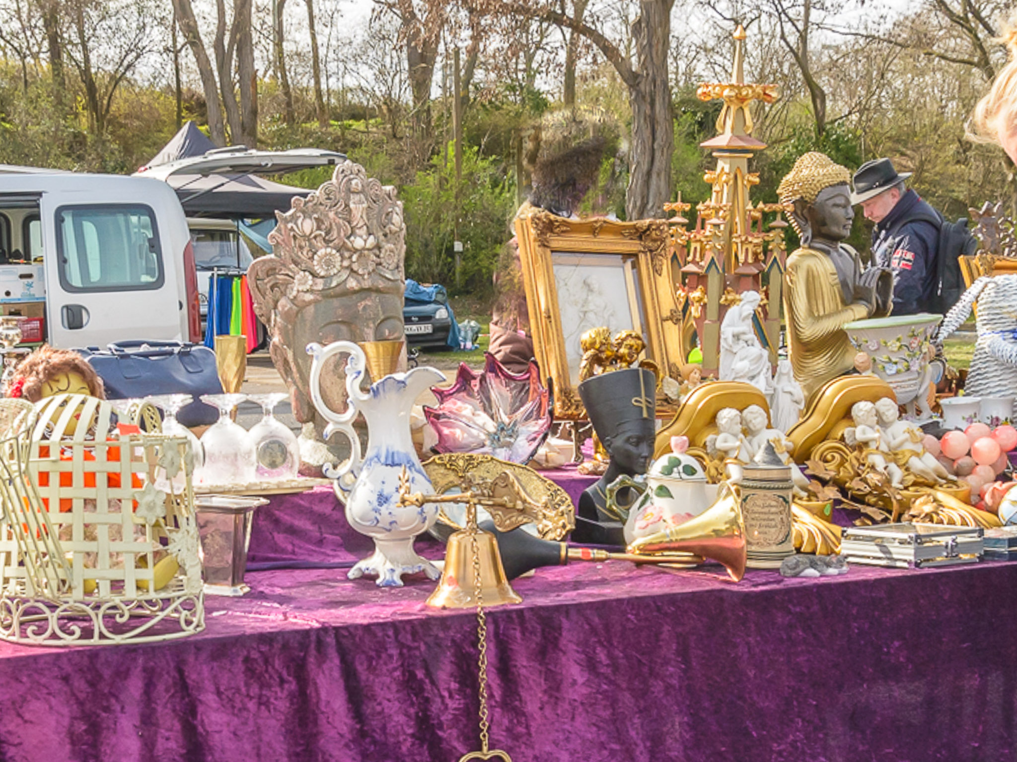 Symbolfoto Flohmarkt. Foto: Pascal Höfig