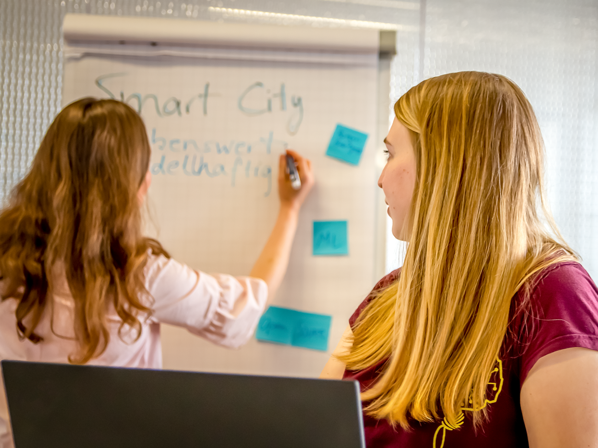Das Smart-City-Team entwickelt Maßnahmen für eine intelligentere, lebenswertere Region! Foto: Yurdagül Uğur