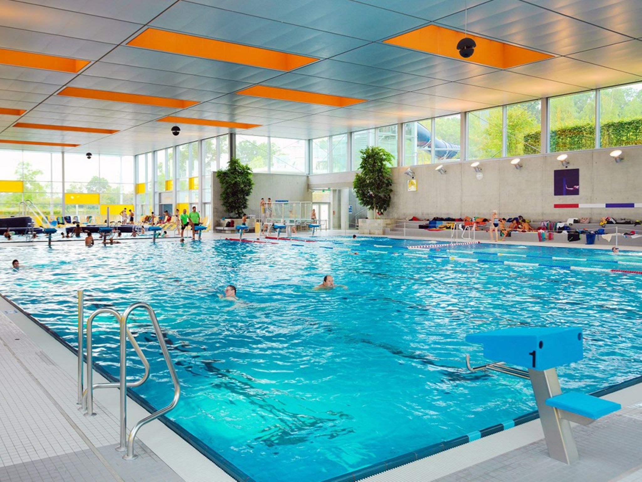 SILVANA_Hallenbad Am 13. September öffnet das SILVANA-Hallenbad, die Freibadsaison endet dann. Foto: Stadtwerke Schweinfurt GmbH