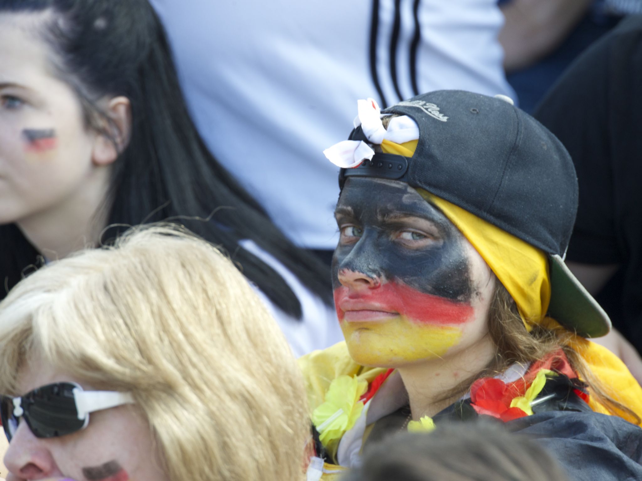 Public Viewing Schweinfurt Zu den WM-Spielen der Elf von Hansi Flick mitfiebern muss man in Schweinfurt nicht alleine. Foto: Anand Anders.
