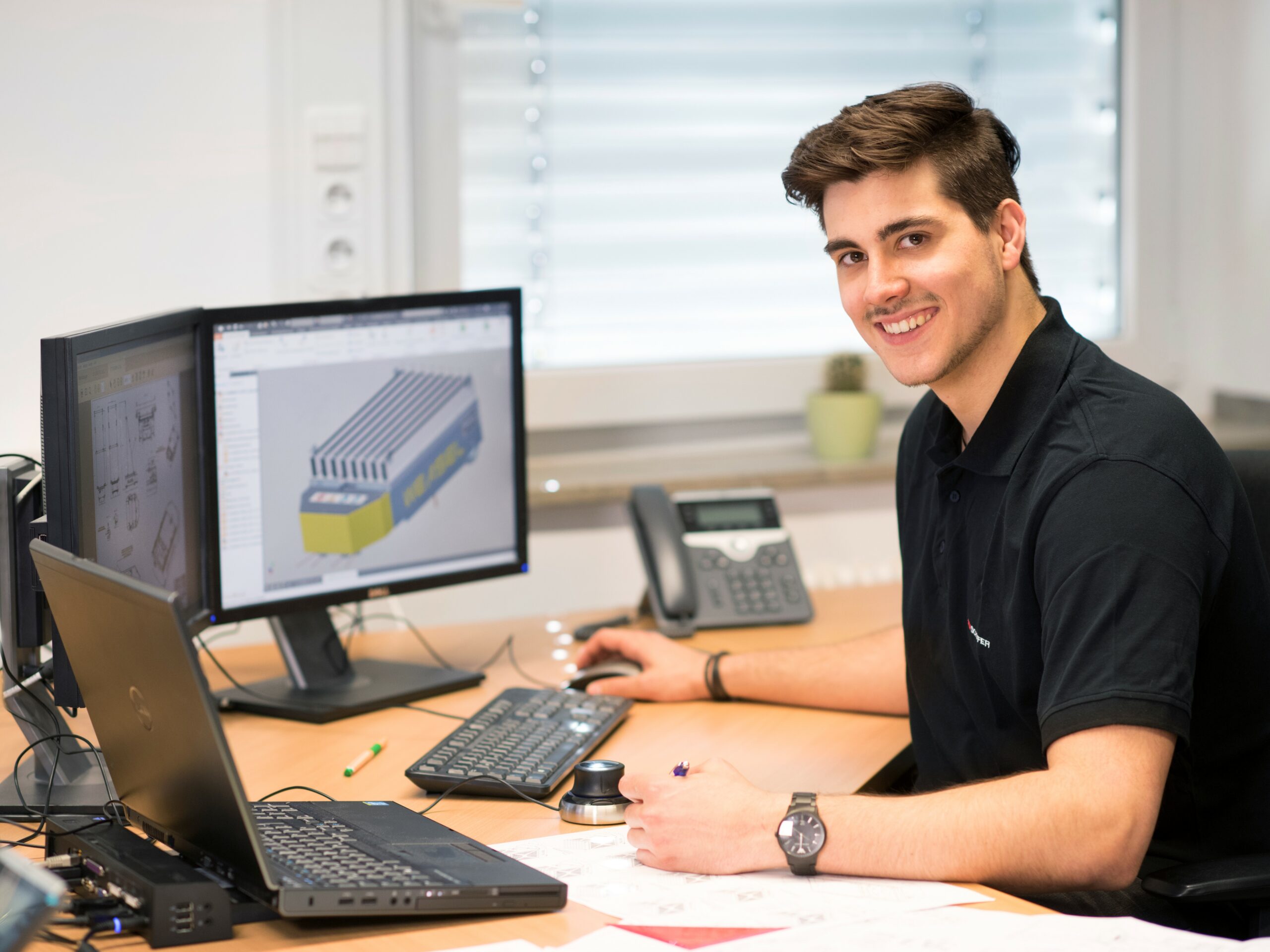 Die eigene Kreativität einbringen - das geht im Produktdesign bei SSI Schäfer. Foto: knud dobberke