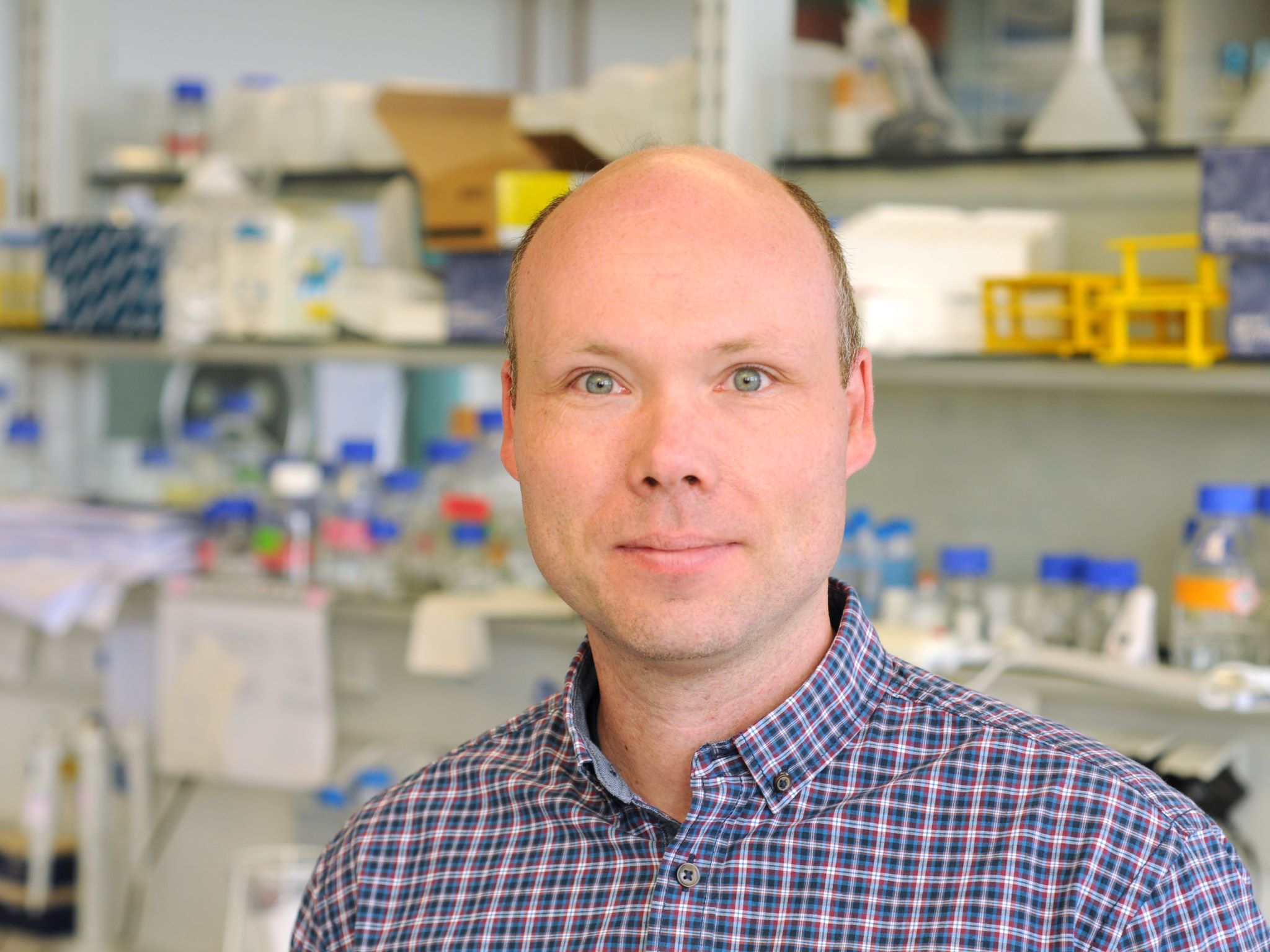 Prof_Elmar_Wolf_UKW 2017 einen Starting Grant, jetzt einen Consolidator Grant: Für seine Forschungsprojekte hat Elmar Wolf inzwischen mehrere Millionen Euro an Drittmitteln eingeworben. Foto: Gunnar Bartsch / Universität Würzburg