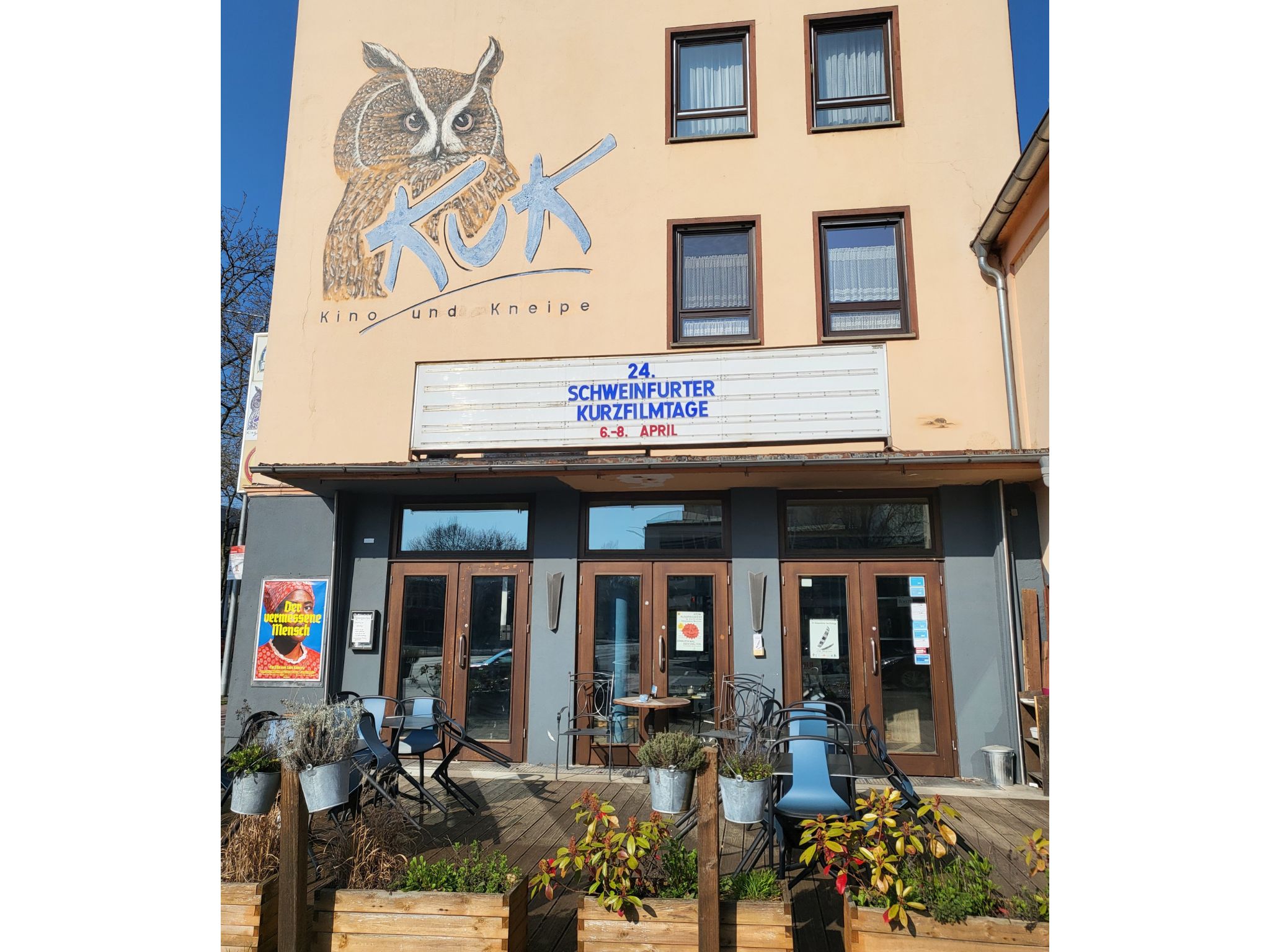 Das KuK Filmtheater in Schweinfurt. Foto: Diana Schmeltzer/KuK