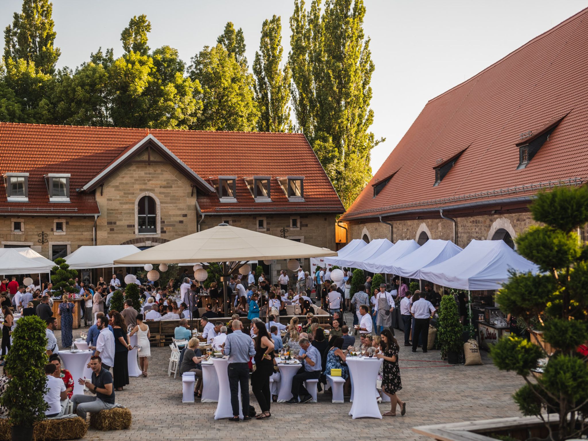 Taste-of-Franken_Location Das Gut Wöllried bietet die beste Location für das Open-Air-Event "Taste of Franken 2023". Foto: Gut Wöllried Veranstaltungs GmbH