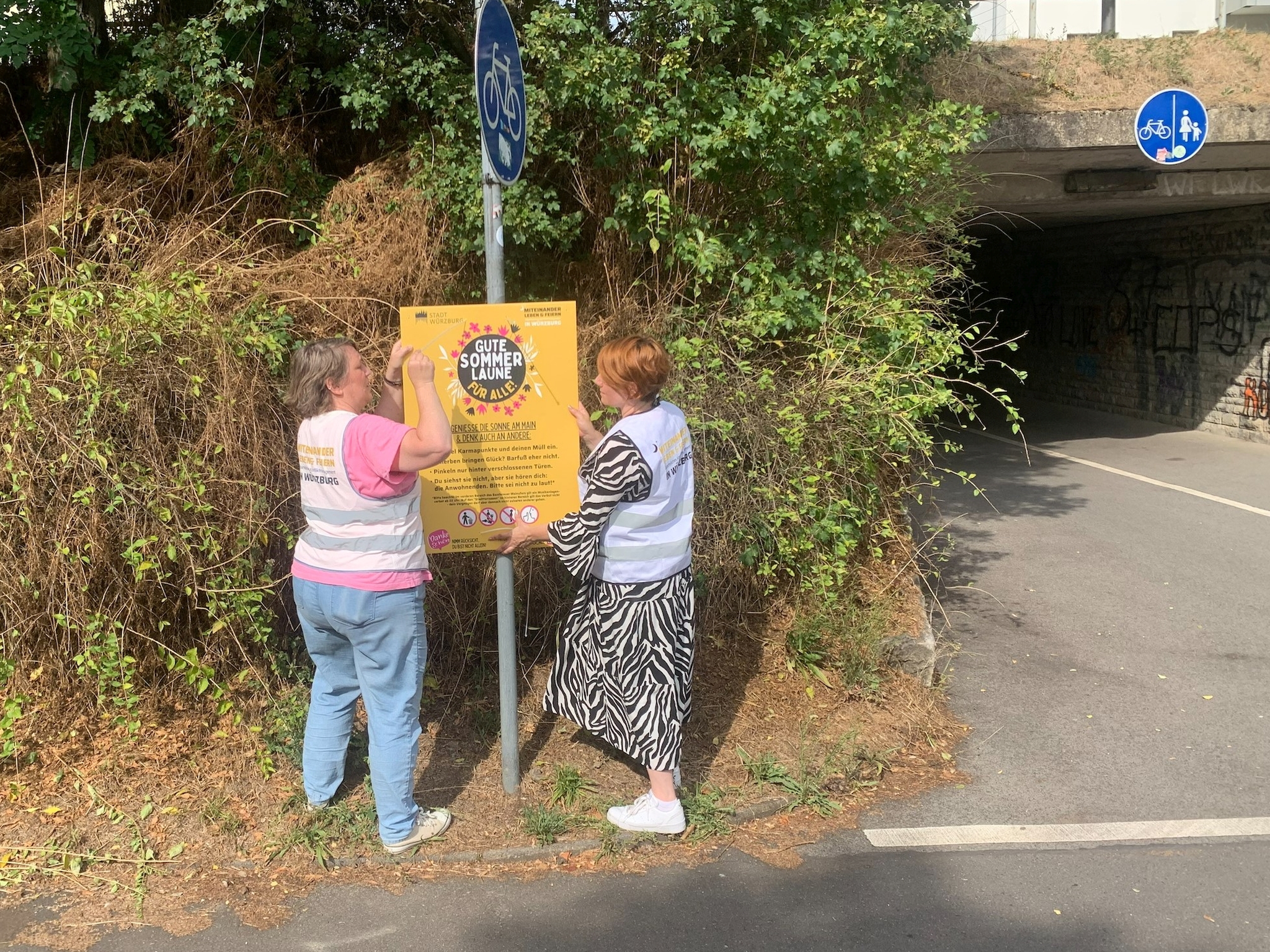 Gute Sommerlaune Plakat