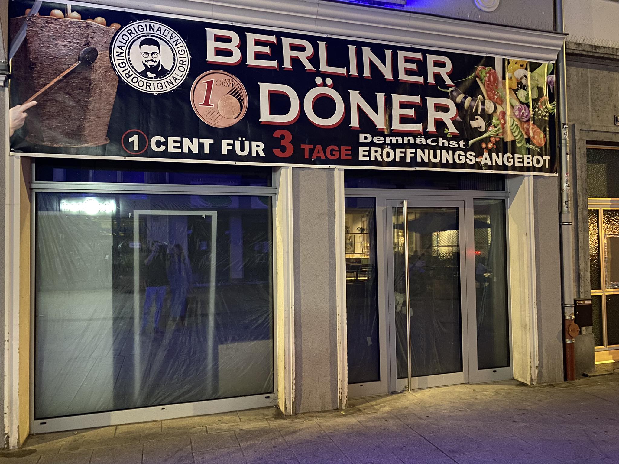 Döner – Eichhornstraße Würzburg Mit einem Dumpingpreis-Eröffnungsangebot macht ein neuer Dönerladen in Würzburg auf sich aufmerksam. Foto: Manuel Scholze