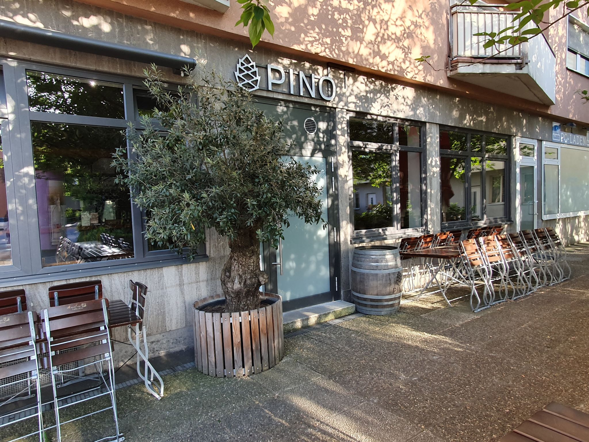 Das Restaurant Pino in Grombühl. Foto: Gina Thiel