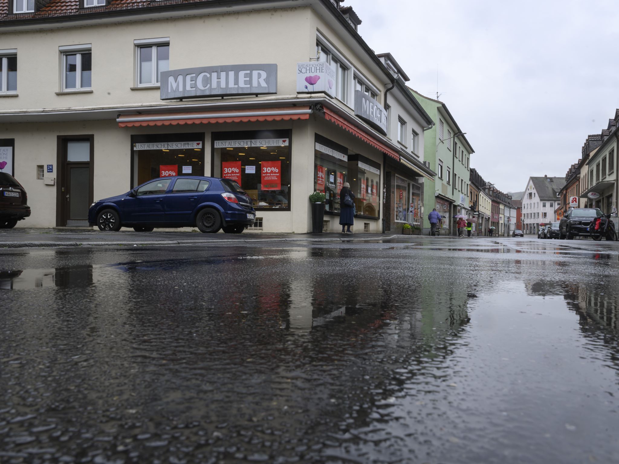 Das schuhhaus Mechler in Heidingsfeld. Foto: Daniel Peter