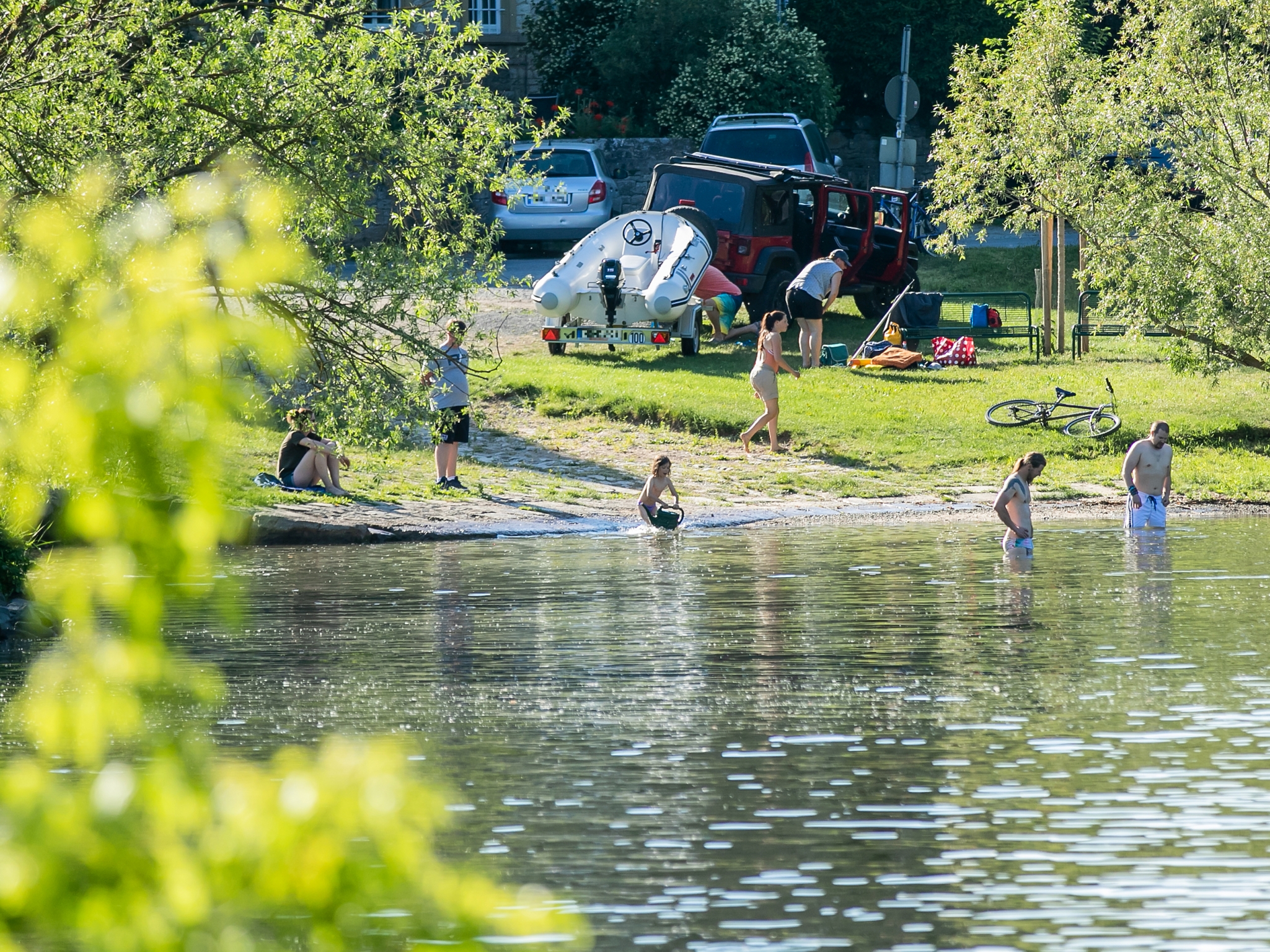 baden im main – schwimmen