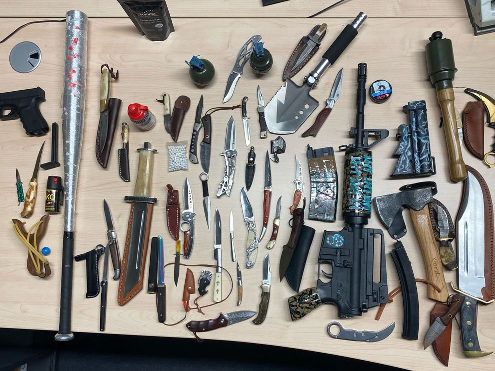 Aufnahme Polizei