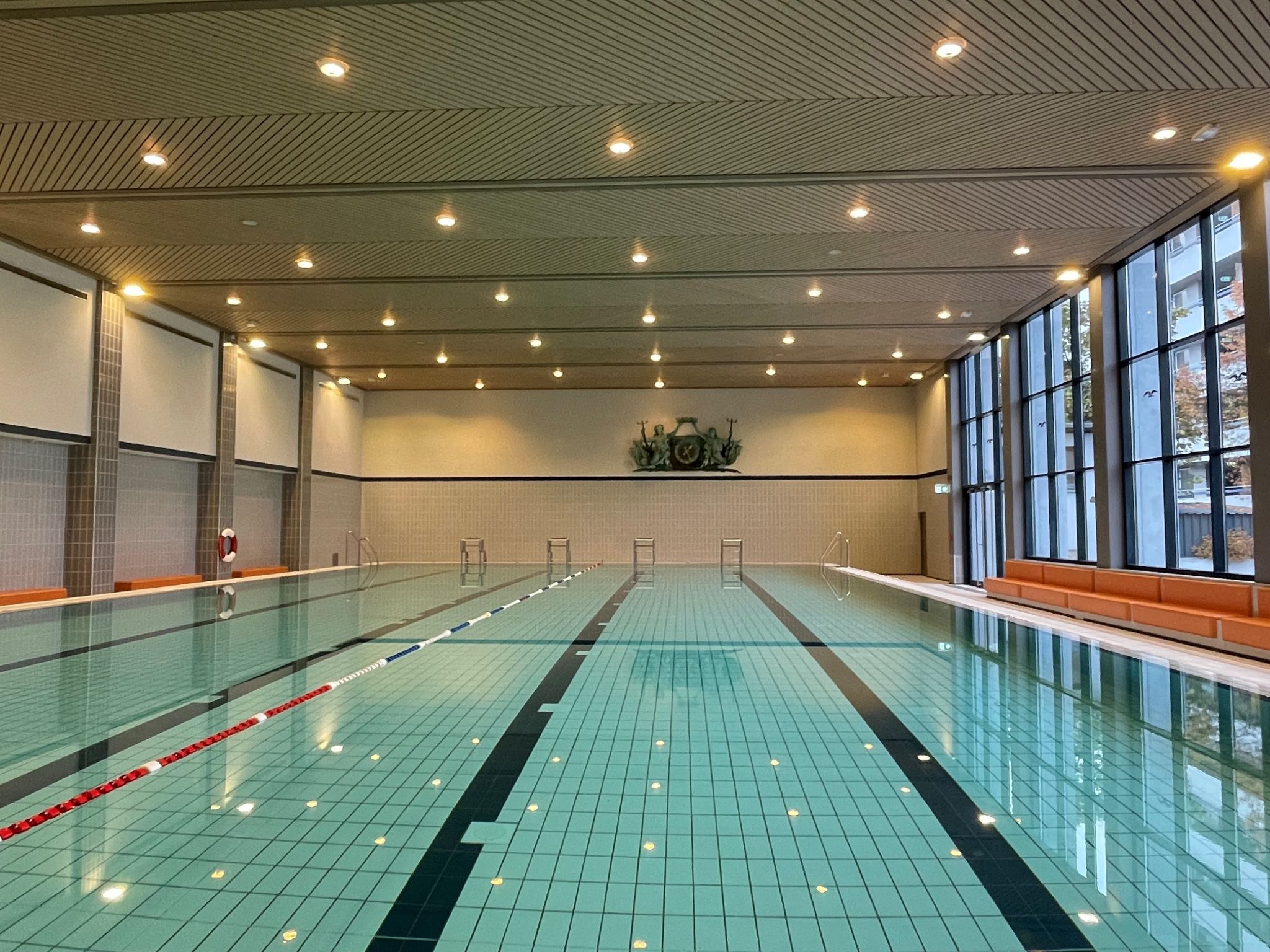 Der Schwimmbereich im Sandermare öffnet wieder für die Öffentlichkeit. Foto: Cornelia Wagner