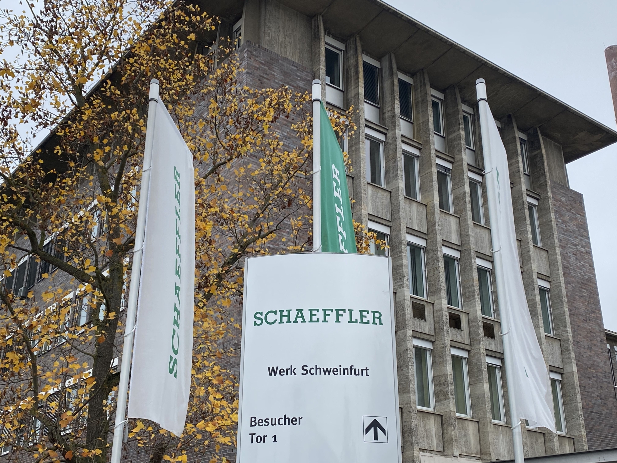 Abbau Arbeitsplätze Schaeffler Schweinfurt STandort Georg-Schäfer-Straße
