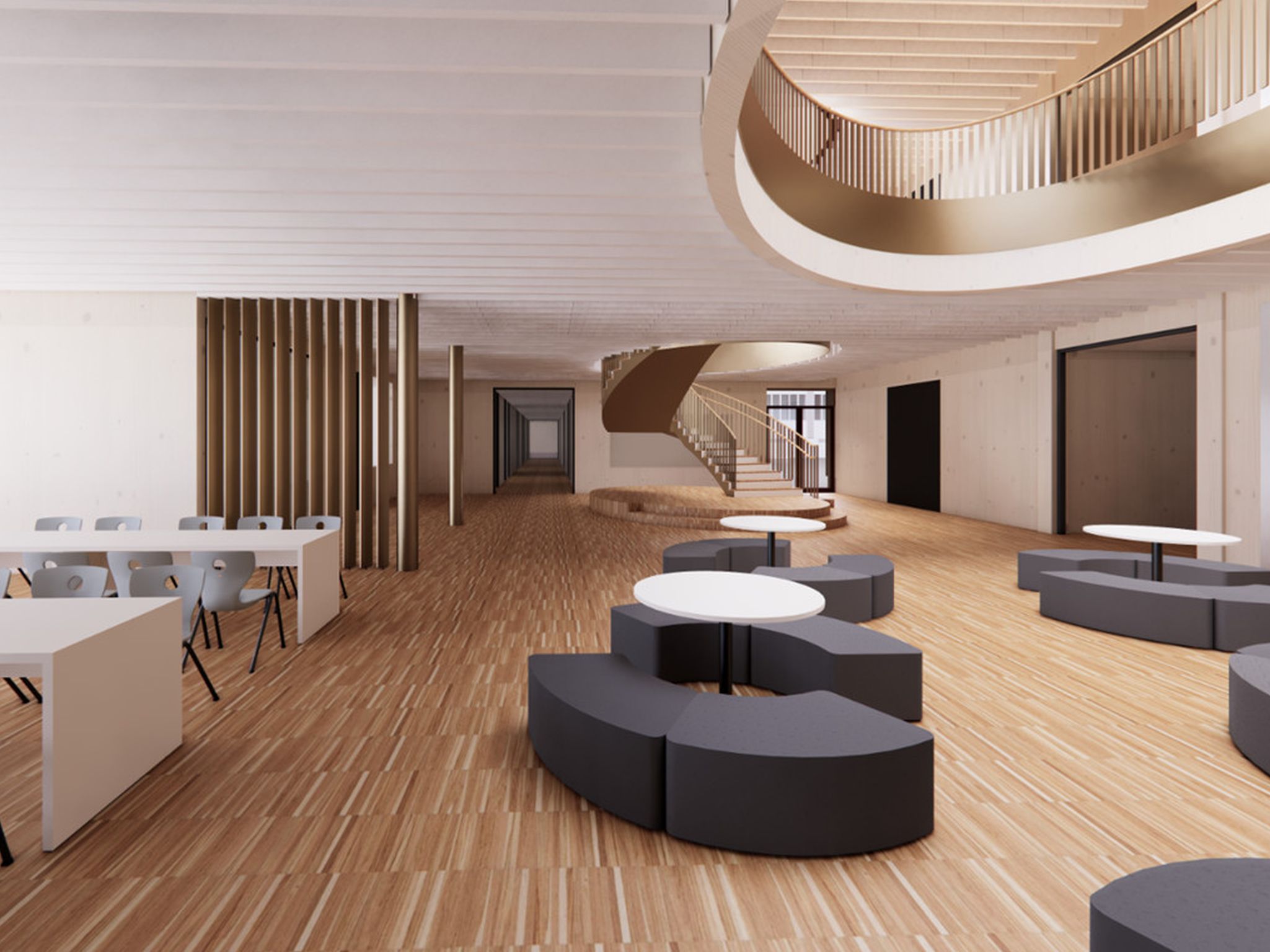 0317 Hubland Grundschule -Aula und Foyer